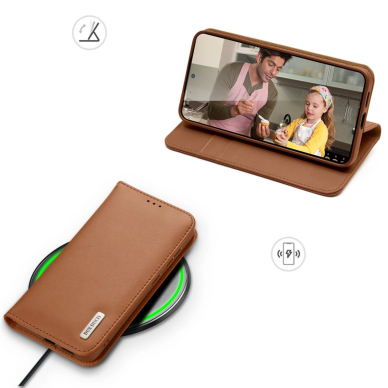 Samsung Galaxy S25 Edge – Dux Ducis Hivo dėklas su atvartu ir RFID apsauga - Rudas 5 Samsung Galaxy S25 Edge – Dux Ducis Hivo dėklas su atvartu ir RFID apsauga - Rudas 5