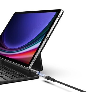 Samsung Galaxy Tab S9+ / S8+ / S7+ dėklas Dux Ducis Keyboard (MK serija) su Bluetooth klaviatūra – juodas 13