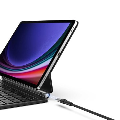 Samsung Galaxy Tab S9 / S8 / S7 dėklas Dux Ducis Keyboard (MK serija) su Bluetooth klaviatūra – juodas 13