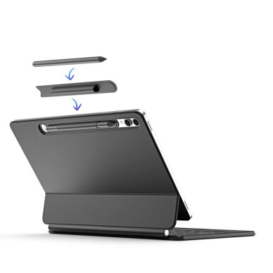 Samsung Galaxy Tab S9+ / S8+ / S7+ dėklas Dux Ducis Keyboard (MK serija) su Bluetooth klaviatūra – juodas 9 Samsung Galaxy Tab S9+ / S8+ / S7+ dėklas Dux Ducis Keyboard (MK serija) su Bluetooth klaviatūra – juodas 9