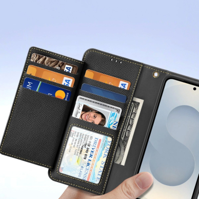 Samsung Galaxy S25 Edge Dux Ducis Lava dėklas su MagSafe - juodas 6