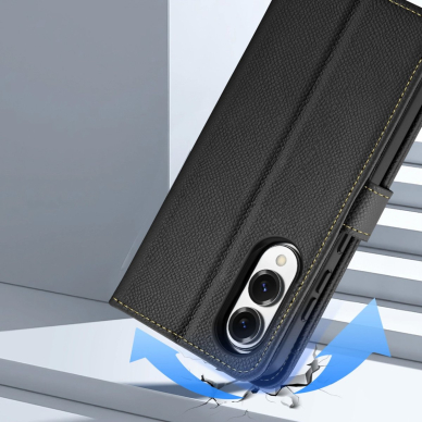 Samsung Galaxy S25 Edge Dux Ducis Lava dėklas su MagSafe - juodas 9