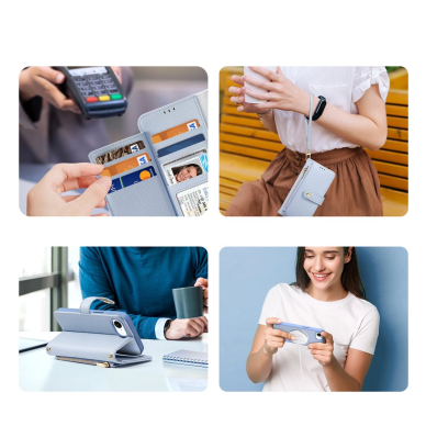 iPhone 16e – Dux Ducis Lawa odinis dėklas su nuimama magnetine pinigine - Mėlynas 4 iPhone 16e – Dux Ducis Lawa odinis dėklas su nuimama magnetine pinigine - Mėlynas 4