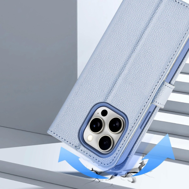 Dux Ducis Lawa odinis dėklas iPhone 15 Pro Max - mėlynas 10