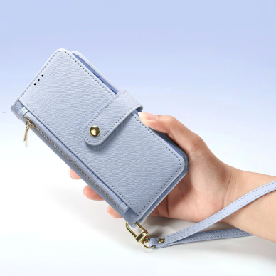 Dux Ducis Lawa Odinis Dėklas skirtas Samsung Galaxy S25 Ultra with Detachable Magnetinis Piniginės tipo - Mėlynas 2