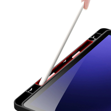 Samsung Galaxy Tab S10 FE/S9/S9 FE Dux Ducis Magi dėklas su pieštuko laikikliu - juodas 6
