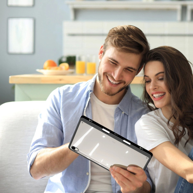 Samsung Galaxy Tab S10 FE/S9/S9 FE Dux Ducis Magi dėklas su pieštuko laikikliu - juodas 9