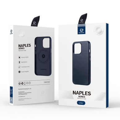 Dėklas Dux Ducis Naples case for iPhone 14 Plus (MagSafe) Mėlynas 4 Dėklas Dux Ducis Naples case for iPhone 14 Plus (MagSafe) Mėlynas 4