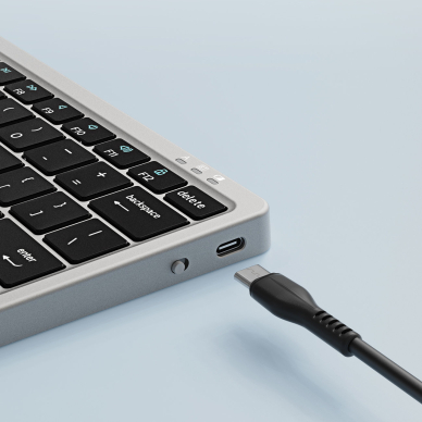 Dux Ducis OK Series Planšetės dėklas su belaidine Bluetooth klaviatūra ir touchpad – juodas 10