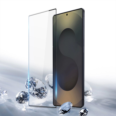 Dux Ducis privatumo grūdintas stiklas skirtas Samsung S25 Ultra – su juodu rėmeliu 4 Dux Ducis privatumo grūdintas stiklas skirtas Samsung S25 Ultra – su juodu rėmeliu 4
