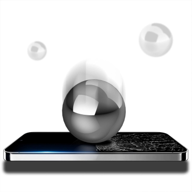 Dux Ducis privatumo grūdintas stiklas skirtas Samsung S25+ – su juodu rėmeliu 1