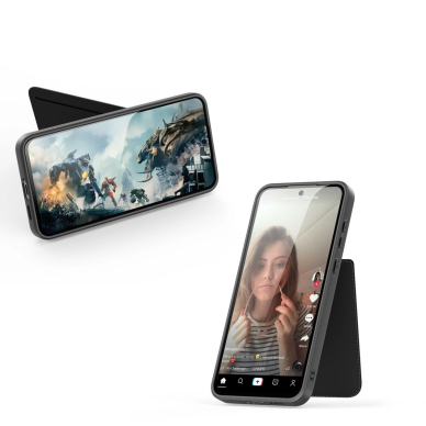 Dux Ducis Rafi II Dėklas skirtas Samsung Galaxy S25 su stoveliu and Piniginės tipo - Juodas 10 Dux Ducis Rafi II Dėklas skirtas Samsung Galaxy S25 su stoveliu and Piniginės tipo - Juodas 10