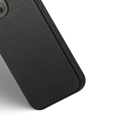 Dėklas Dux Ducis Roma leather case for iPhone 13 Pro Max Juodas 2