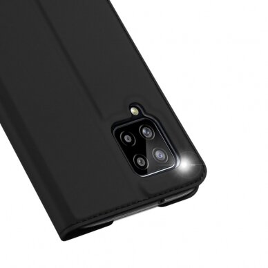 Dux Ducis Skin Pro atverčiamas dėklas Samsung Galaxy A42 5G juodas 2