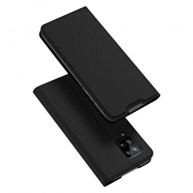 Dux Ducis Skin Pro atverčiamas dėklas Samsung Galaxy A42 5G juodas