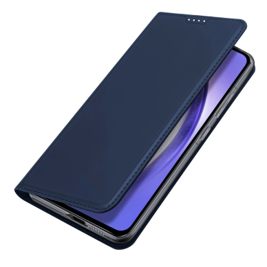 Samsung Galaxy A55 5G – Dux Ducis Skin Pro dėklas su atvartu ir kortelių skyriumi - Mėlynas 4