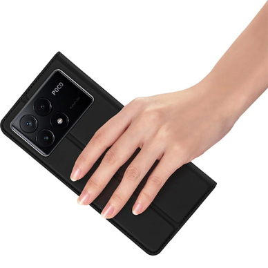 Dėklas Dux Ducis Skin Pro Xiaomi Poco X6 Pro 5G / Redmi K70E with flap and card slot - juofas 7 Dėklas Dux Ducis Skin Pro Xiaomi Poco X6 Pro 5G / Redmi K70E with flap and card slot - juofas 7