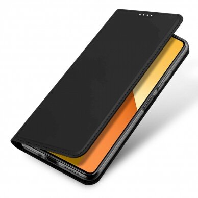 Dėklas Dux Ducis Skin Pro case with flap and card slot for Xiaomi Redmi Note 13 5G - Juodas 3