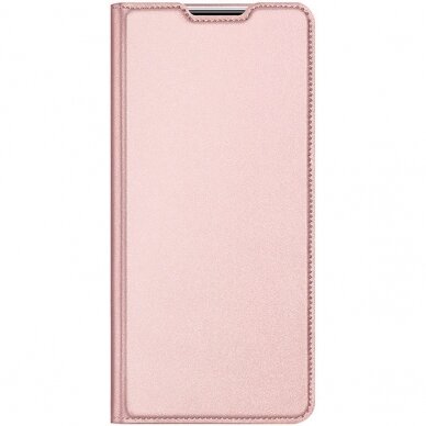 Dėklas Dux Ducis Skin Pro flip case, wallet and stand skirta Xiaomi Poco M6 Pro / Redmi 12/12R - rožinis 2