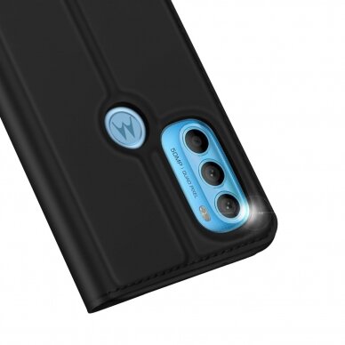Dux Ducis Skin Pro Holster Case Cover with Flap Motorola Moto G71 5G black 2
