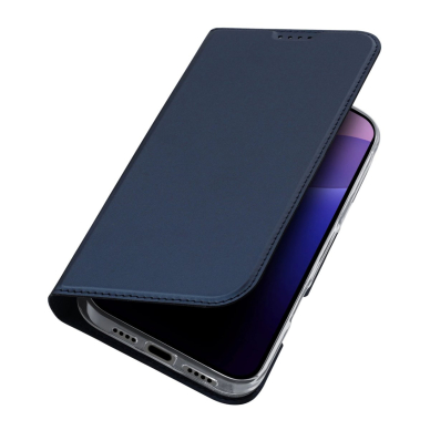 Dėklas dux Ducis Skin Pro iPhone 16 Pro Max su vieta kortelėms - Mėlynas 4 Dėklas dux Ducis Skin Pro iPhone 16 Pro Max su vieta kortelėms - Mėlynas 4
