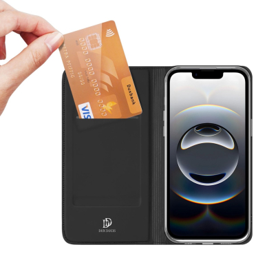 iPhone 16e – Dux Ducis Skin Pro dėklas - Juodas 3