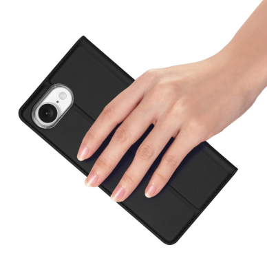 iPhone 16e – Dux Ducis Skin Pro dėklas - Juodas 8