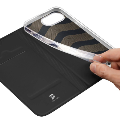 iPhone 16e – Dux Ducis Skin Pro dėklas - Juodas 9