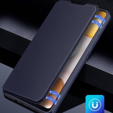 DUX DUCIS Skin X atverčiamas dėklas Samsung Galaxy A42 5G juodas 11