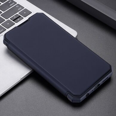 Atverčiamas dėklas DUX DUCIS Skin X Samsung Galaxy A72 4G Tamsiai mėlynas 12 Atverčiamas dėklas DUX DUCIS Skin X Samsung Galaxy A72 4G Tamsiai mėlynas 12