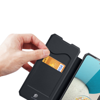 Atverčiamas dėklas DUX DUCIS Skin X Holster Samsung Galaxy A73 Juodas 3 Atverčiamas dėklas DUX DUCIS Skin X Holster Samsung Galaxy A73 Juodas 3