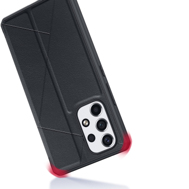 Atverčiamas dėklas DUX DUCIS Skin X Holster Samsung Galaxy A73 Juodas 6 Atverčiamas dėklas DUX DUCIS Skin X Holster Samsung Galaxy A73 Juodas 6