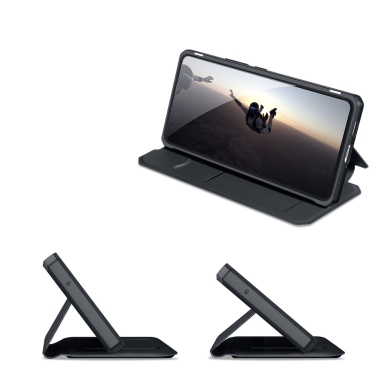 Atverčiamas dėklas DUX DUCIS Skin X Holster Samsung Galaxy A73 Juodas 7 Atverčiamas dėklas DUX DUCIS Skin X Holster Samsung Galaxy A73 Juodas 7