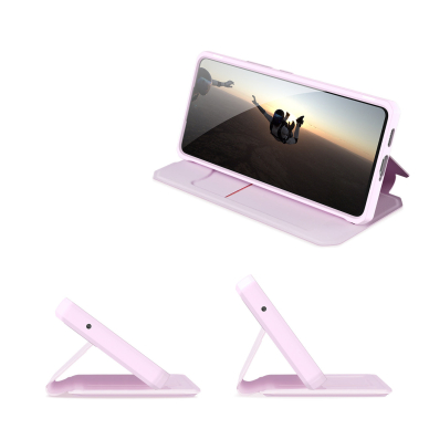 Atverčiamas dėklas DUX DUCIS Skin X Holster Samsung Galaxy A73 Rožinis 7 Atverčiamas dėklas DUX DUCIS Skin X Holster Samsung Galaxy A73 Rožinis 7