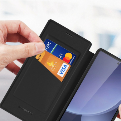 Samsung Galaxy S25 Ultra Dux Ducis Skin X Pro dėklas su MagSafe ir pinigine - juodas 3 Samsung Galaxy S25 Ultra Dux Ducis Skin X Pro dėklas su MagSafe ir pinigine - juodas 3