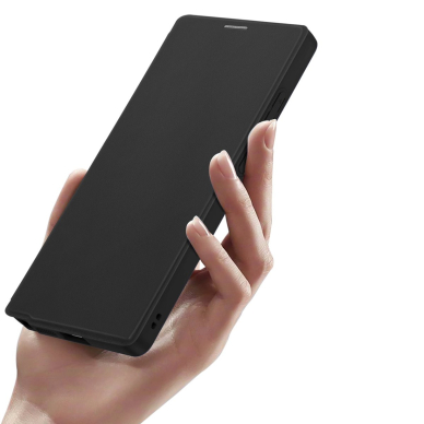 Samsung Galaxy S25 Ultra Dux Ducis Skin X Pro dėklas su MagSafe ir pinigine - juodas 5