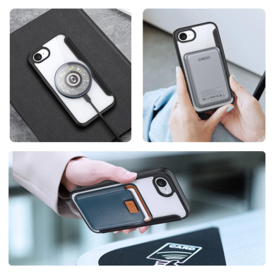 Dux Ducis Skin X Pro dėklas su MagSafe iPhone 16E - juodas 5