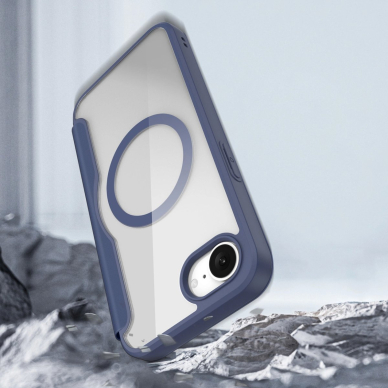 Dux Ducis Skin X Pro dėklas su MagSafe iPhone 16E - mėlynas 11