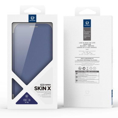 Dux Ducis Skin X Pro dėklas su MagSafe iPhone 16E - mėlynas 2