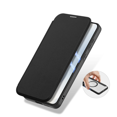 Samsung Galaxy S25 Edge Dux Ducis Skin X Pro dėklas su MagSafe - juodas 4
