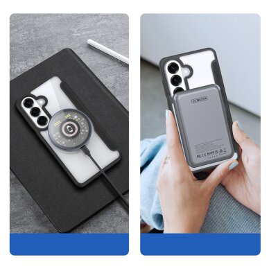 Samsung Galaxy S26+ Dux Ducis Skin X Pro MagSafe Wallet dėklas – juodas 3