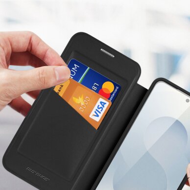 Samsung Galaxy S26+ Dux Ducis Skin X Pro MagSafe Wallet dėklas – juodas 6