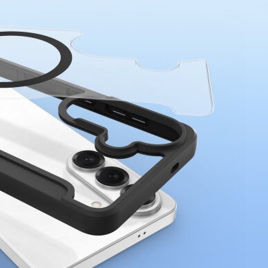 Samsung Galaxy S26+ Dux Ducis Skin X Pro MagSafe Wallet dėklas – juodas 8