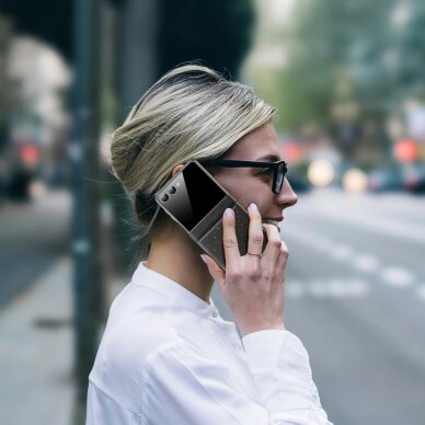 Samsung Galaxy Z Flip7 Dux Ducis Stex dėklas – juodas 11 Samsung Galaxy Z Flip7 Dux Ducis Stex dėklas – juodas 11