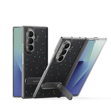 Samsung Galaxy Z Fold 7 Dux Ducis Stex dėklas su 360° stovu – juodas 2