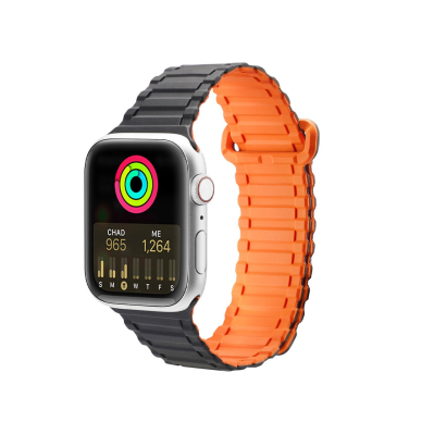 Apyrankė Dux Ducis Strap (Armor Version) Apple Watch 9, SE, 8, 7, 6, 5, 4, 3, 2, 1 (41, 40, 38 mm) Juoda/Oranžinė Apyrankė Dux Ducis Strap (Armor Version) Apple Watch 9, SE, 8, 7, 6, 5, 4, 3, 2, 1 (41, 40, 38 mm) Juoda/Oranžinė