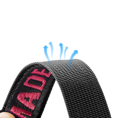 Apyrankė Dux Ducis Strap (Outdoor Version) Apple Watch 9, Ultra, SE, 8, 7, 6, 5, 4, 3, 2, 1 (49, 45, 44, 42 mm) Juoda/Raudona 3 Apyrankė Dux Ducis Strap (Outdoor Version) Apple Watch 9, Ultra, SE, 8, 7, 6, 5, 4, 3, 2, 1 (49, 45, 44, 42 mm) Juoda/Raudona 3