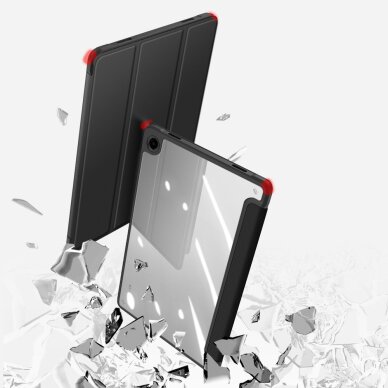 Samsung Galaxy Tab A11 Plus / A9 Plus Dux Ducis Toby Armored atverčiamas dėklas – juodas 9 Samsung Galaxy Tab A11 Plus / A9 Plus Dux Ducis Toby Armored atverčiamas dėklas – juodas 9