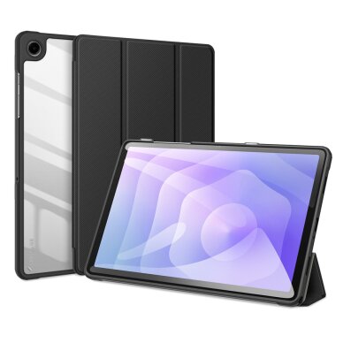 Samsung Galaxy Tab A11 Plus / A9 Plus Dux Ducis Toby Armored atverčiamas dėklas – juodas Samsung Galaxy Tab A11 Plus / A9 Plus Dux Ducis Toby Armored atverčiamas dėklas – juodas