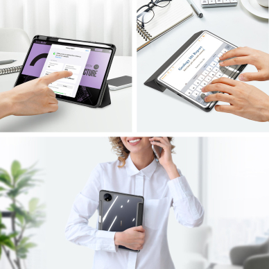 Dėklas Dux Ducis Toby Huawei MatePad Pro 11 (2022) Juodas UGLX912 5 Dėklas Dux Ducis Toby Huawei MatePad Pro 11 (2022) Juodas UGLX912 5